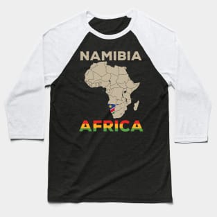 Namibia-Africa Baseball T-Shirt